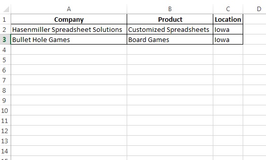 More Data