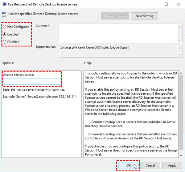 Configure the License Server